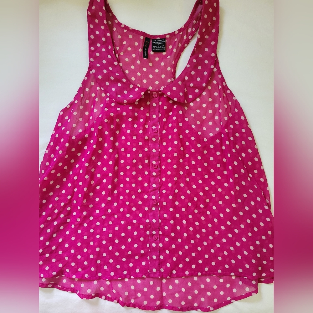 Pink tank top